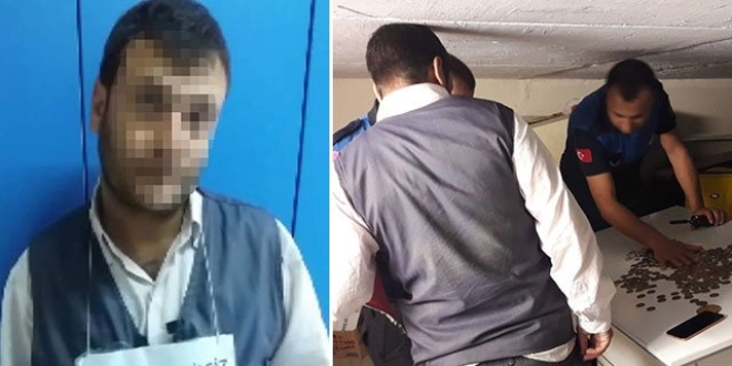 Sağır ve dilsiz yalanıyla dilenirken suçüstü yakalandı