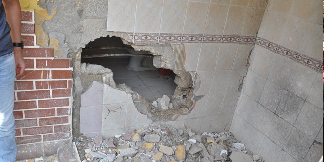 Cizre'ye 5 havan mermisi düştü: 1'i ağır 3 yaralı