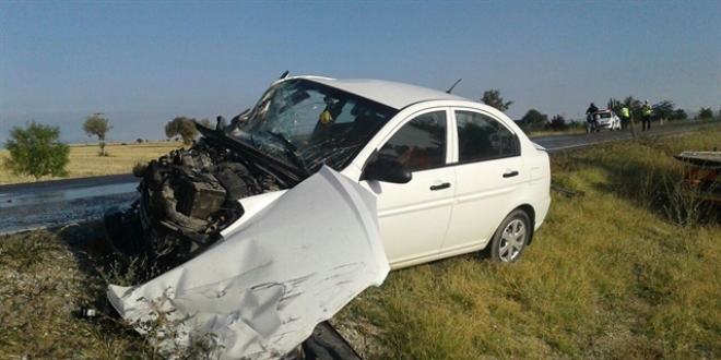Konya'da trafik kazası: 13 yaralı