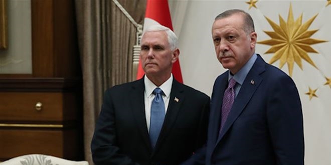 Erdoğan-Pence görüşmesi sona erdi