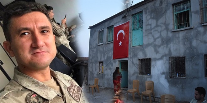 Şehit Astsubay'ın naaşı İzmir'e uğurlandı