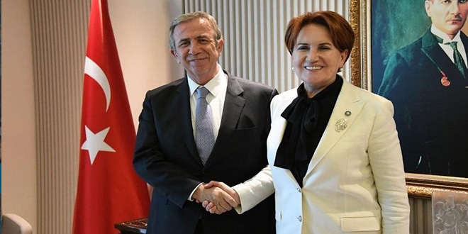 Akşener'den Mansur Yavaş'a 'hayırlı olsun' ziyareti
