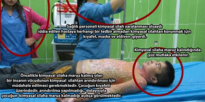 Terör örgütünün 'kimyasal bomba' yalanı boşa çıkarıldı
