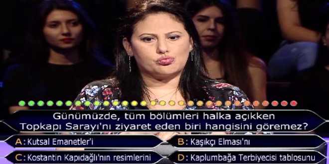 Kim Milyoner Olmak İster'e damga vuran an!
