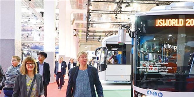 Otobüsler de elektriklendi