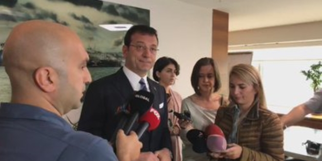 İmamoğlu'ndan yanıt: Tarihi binalarımıza aslanlar gibi sahip çıkacağız