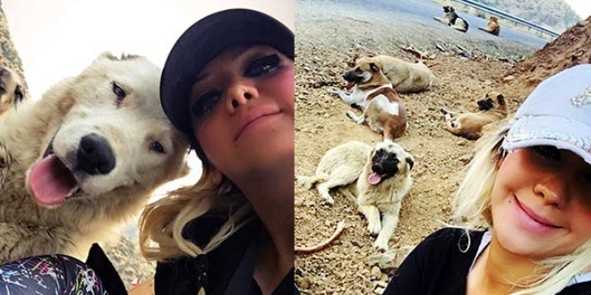Eda öğretmenin köpek sevgisi