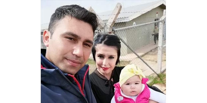 Kızının ilk doğum gününü kutlayamadan şehit düştü