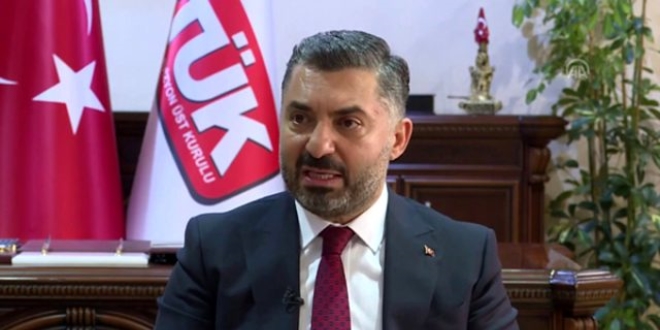RTÜK Başkanı, tartışma çıkaran görevinden istifa eti