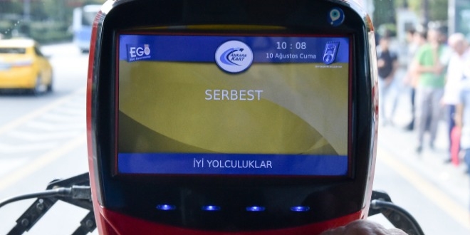 Ankara'da abonman kartta yaş kriteri kalktı