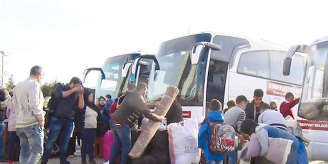 30 bin kişi o bölgeye geri döndü