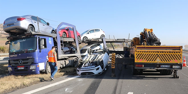 Sıfır otomobiller hurdaya döndü