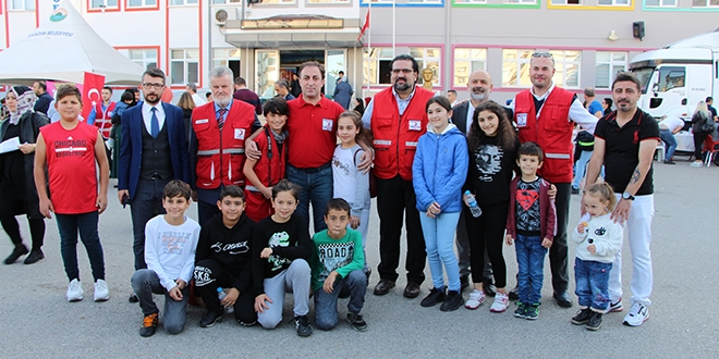 Samsun'da ortaokuldaki kan bağışı kampanyasında rekor