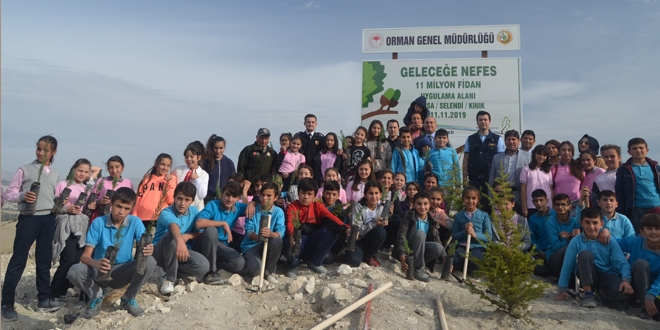 En çok fidan sahiplenmede o il Türkiye 1.'si oldu
