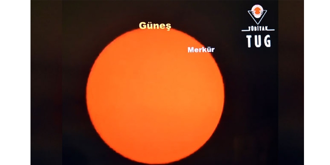 Merkür, Güneş ile Dünya arasından geçti