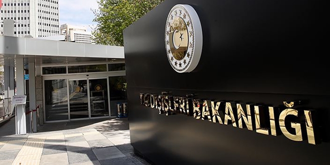 Dışişleri'nden AB'nin yaptırım kararına tepki