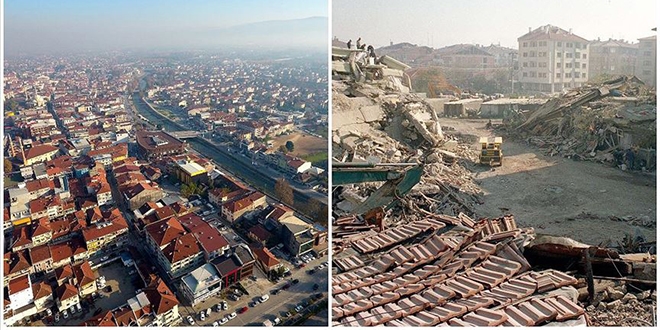 Düzce'de 20 yıl önceki depremin izleri silindi