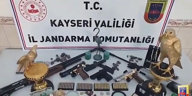 Kayseri'de ele geçirildi, değeri dudak uçuklattı