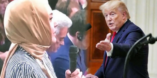Hilal Kaplan, Trump'a sorduğu soru sonrası ilk kez konuştu