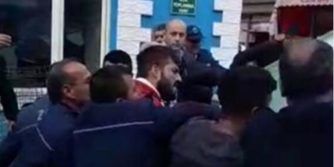 Akrabalarını toplayıp Zabıta Müdürlüğü'nü bastı