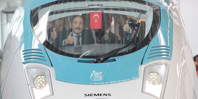 Siemens'in ürettiği YHT setlerinin ilki 22 Kasım'da yollarda