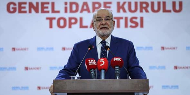 Karamollaoğlu: İsrail'in zulmüne ses çıkarılmıyor