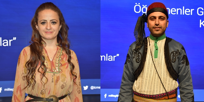 Öğretmenler başkentte halk oyunları gösterisi sundu
