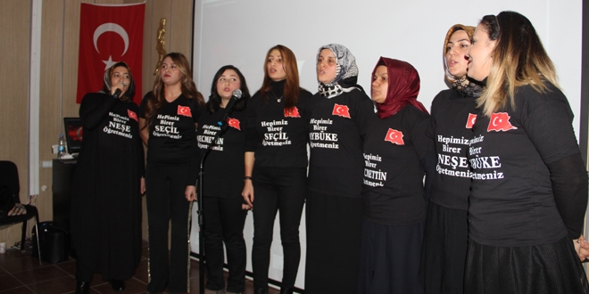 Meslektaşlarından tehdit edilen Seçil öğretmene büyük destek