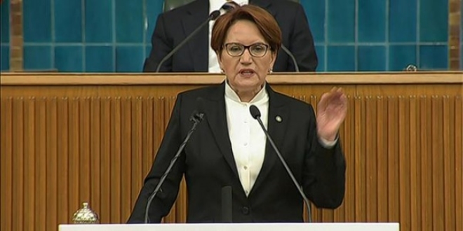 Akşener: Erdoğan'ı kim ikna etti, merak ediyorum