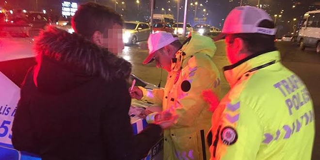 Ceza kesilen yayadan polise: Hiç unutmayacağım