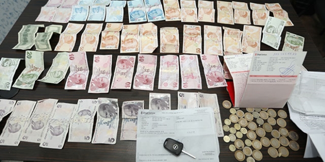 Dilencinin hesabından yaklaşık 200 bin lira çıktı