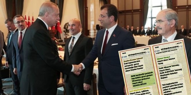 Belediye başkanları WhatsApp grubunda ne yazıyorlar?
