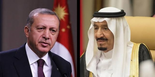 Cumhurbaşkanı Erdoğan, Suudi Arabistan Kralı Selman ile görüştü