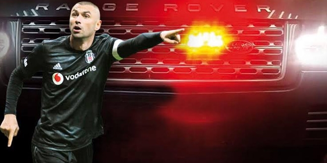 Burak Yılmaz'a 'çakar lamba' soruşturması