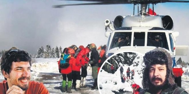 Tırmanmaya giden gençleri arkadaşları uyarmış