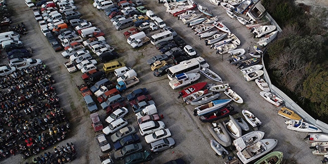 Yediemin otoparkı marinaya döndü
