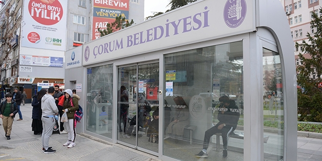 Ankara'da kabul görmemişti, Çorum'da kapalı durak hizmeti