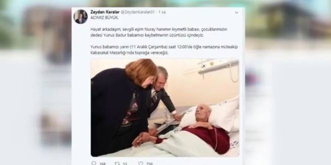 Adana Büyükşehir Belediye Başkanı'nın acı günü