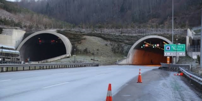 Bolu Dağı Tüneli, yarın 1,5 saat trafiğe kapatılacak