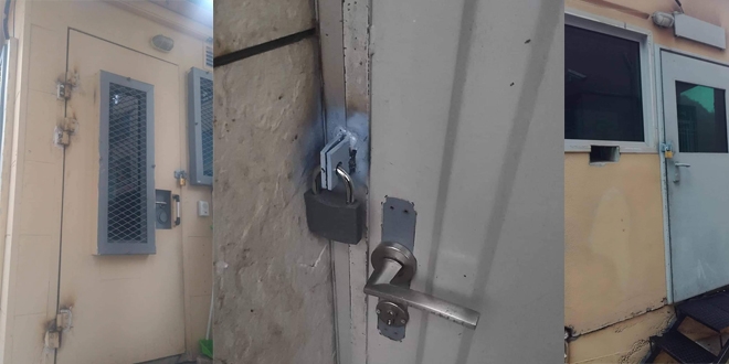 Gaziantep'te nöbet kulübeleri kilitlendi, polisler soğukta nöbet tutuyor