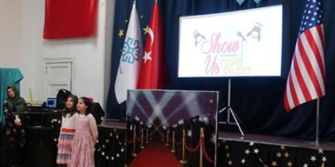 ABD Maarif Okulu öğrencileri 'Yetenek Show' gecesinde hünerlerini sergiledi