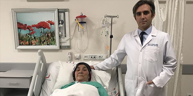 Akciğerine pıhtı atan hasta zamanında müdahaleyle kurtuldu
