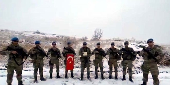 Komandolardan öğrencilere 'mektup' teşekkürü
