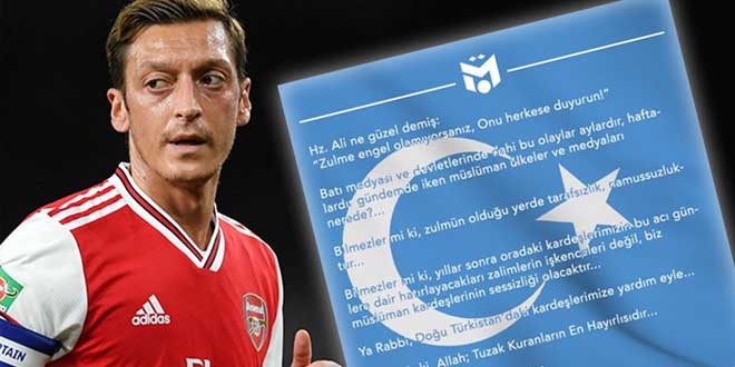 Çin Dışişleri Bakanlığı Mesut Özil'i Sincan'a davet etti!