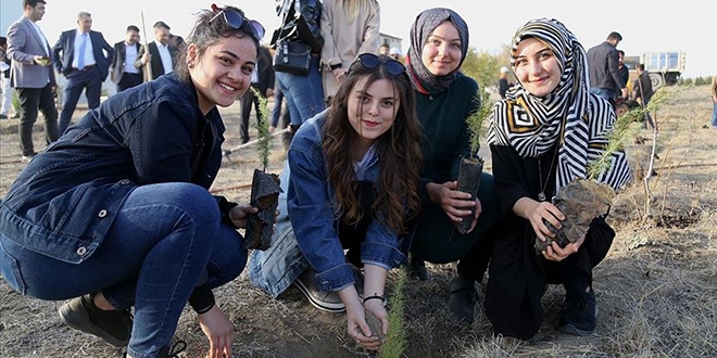 Aksaray niversitesi evre duyarllyla rnek oldu