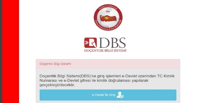 Doçentlik başvuruları için düzenleme yapılacak