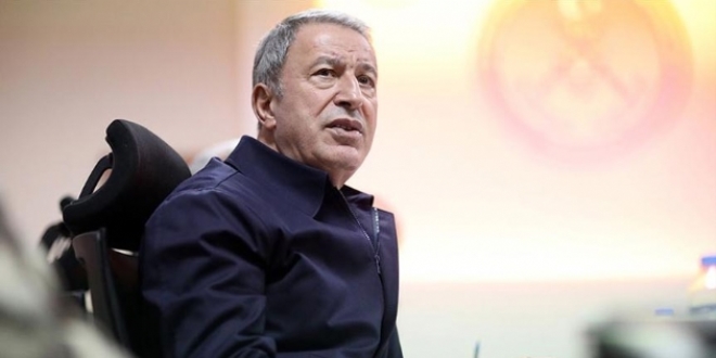 Milli Savunma Bakanı Akar'dan 'Libya' mesajı