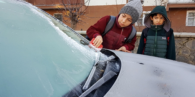 Doğu'da sıcaklık eksi 21 dereceye kadar düştü