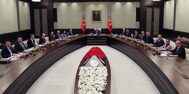 Cumhurbaşkanlığı Kabinesi toplandı