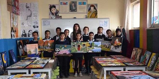 Şırnak Güzel Sanatlar Lisesi'nin 10 öğrencisi Silopi'den